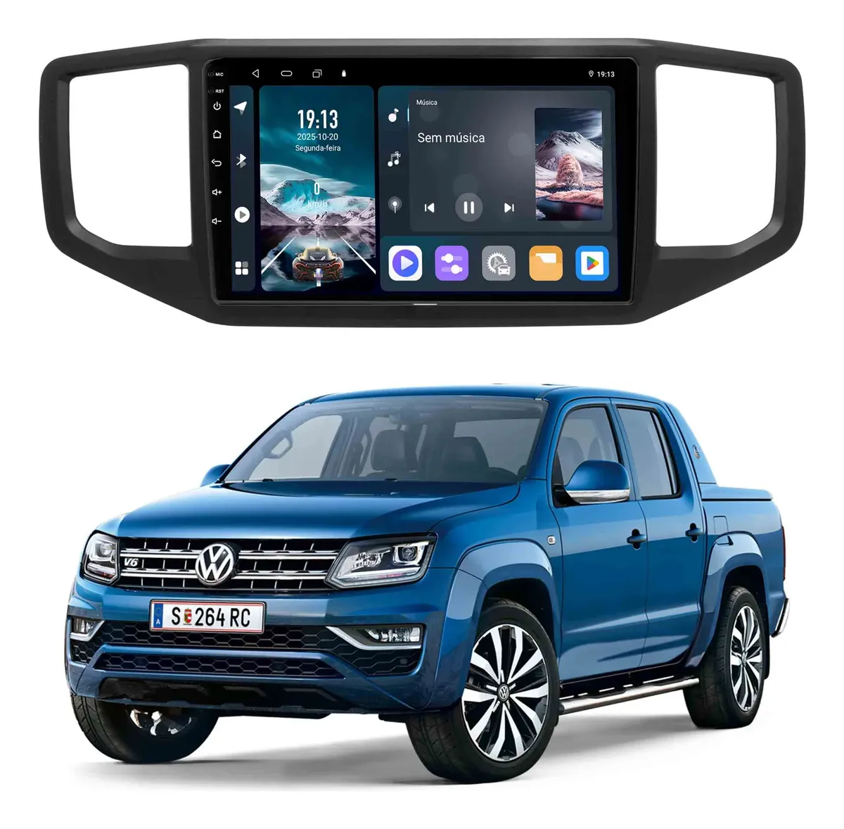 Multimedia  Android Volkswagen Amarok 2017-26 2/64gb CUALCORE 9 pulgadas