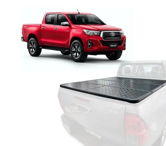 Tapa Rígida Trifold Toyota Hilux Revo 2016 al 2025