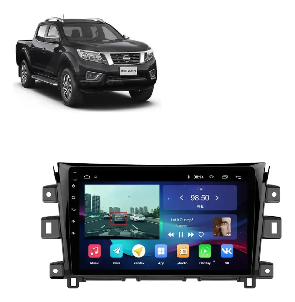 Multimedia Nissan Frontier 2017-21 Carplay Octacore 4/64gb